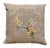 Contemporary Asian Grey-Linen Throw Pillow For Sale