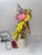Ceramic Vintage 1950s Tv Lamp Courting Couple Floral Light MCM Kitsch 12” Working For Sale - Image 7 of 12
