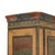 Wood Antique Rustic Farmhouse Folk Art Painted Bridal Cabinet, 1822 For Sale - Image 7 of 18