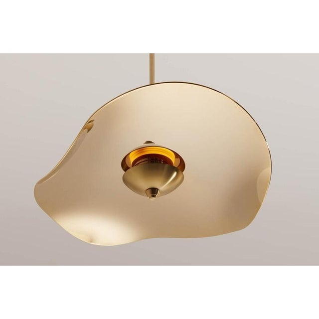 Contemporary Curve Envolée Pendant Lamp by Jennifer Midoz For Sale - Image 3 of 7