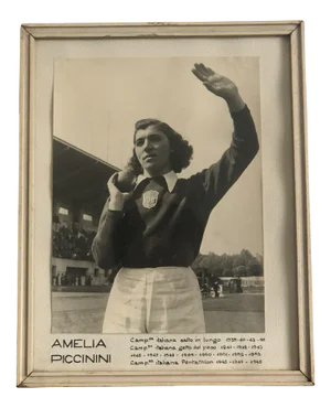 Italian September Sports Photos with Frame, 1940s, Set of 10