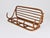 1900 - 1909 Art Nouveau Secessionist Bentwood Wall Coat Rack from Thonet, Austria, 1900s For Sale - Image 5 of 18