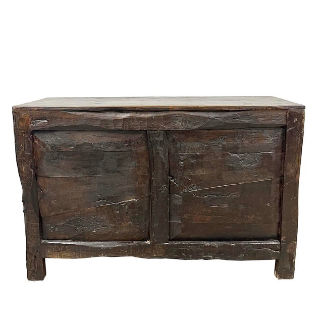 Early 20th Century Antique Chinese Mongolia Twin Cabinet/Buffet Table, Sideboard For Sale - Image 16 of 18