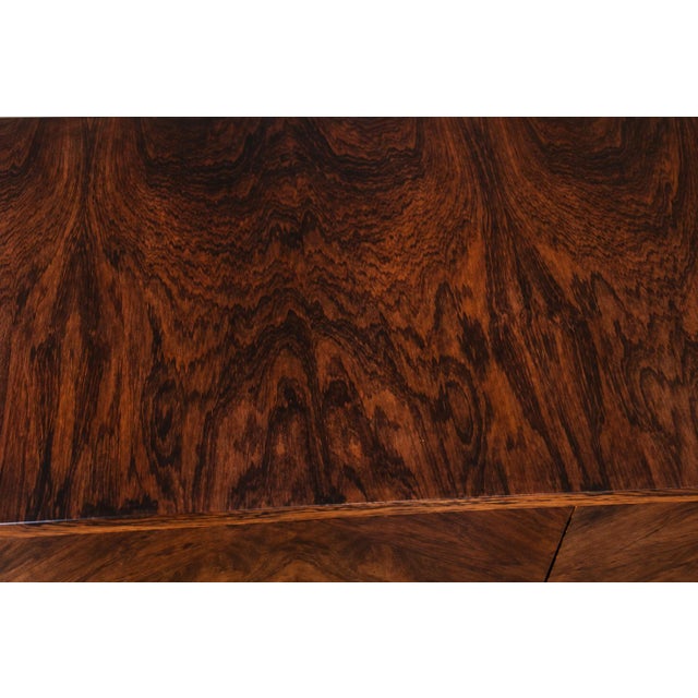 Monumental Brazilian Rosewood Credenza With Geometric Veneer Work by Móveis Teperman, 1950s For Sale - Image 13 of 18