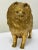 1 Charming Beautiful Small English Antique Gilt Bronze Spitz Dog Animal Car Mascot. The casting is superb, you can clearly...