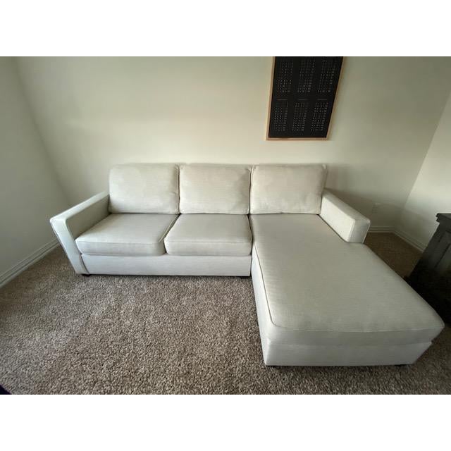 West Elm Henry 2 Piece Chaise Sectional Chairish