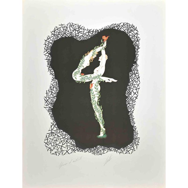 Erté, Nude Le 4, 1970s, Lithograph For Sale