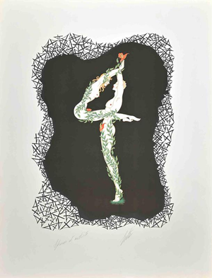 Erté, Nude Le 4, 1970s, Lithograph
