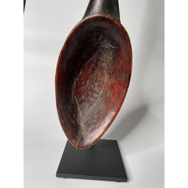 Mid 20th Century Large African Lobi Ceremonial Spoon For Sale - Image 5 of 5