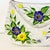 Vintage 1980s Italian Tole Hand Painted Metal Wall Basket With Colorful Pansies For Sale - Image 6 of 9