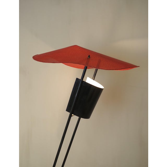 Mid-Century Modern Floor Lamp in the style of Pierre Guariche, France, 1970s For Sale - Image 3 of 13