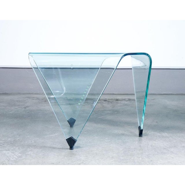 Triangolo Coffee Table in Crystal by Rimadesio For Sale - Image 5 of 14