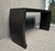 Curved Console Table in Black For Sale - Image 4 of 11