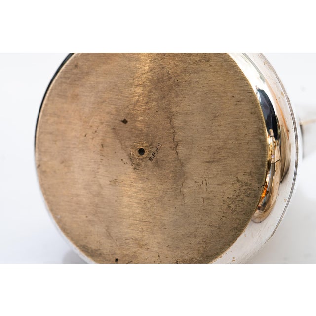 Art Deco Silvered Brass Cans, 1920s, Set of 4 For Sale - Image 9 of 10