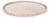 Artifacts Rattan 16" Round Serving Tray, White Wash with Glass Insert For Sale