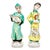 Vintage Chinese Male and Female Figurines-A Pair For Sale