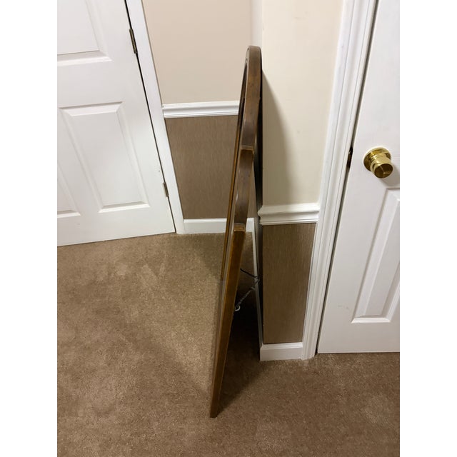 Henredon Henredon Scene One Arched Mirror – Faux Bamboo Frame – Mid-Century Palm Beach Regency For Sale - Image 4 of 4