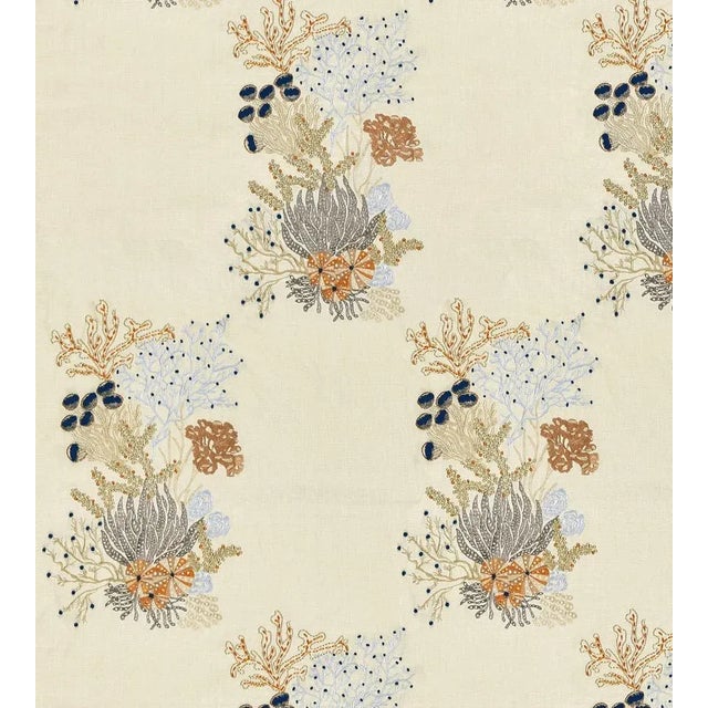 Sample - The House of Scalamandré Combe Martin Fabric, Sand For Sale