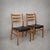 Mid-Century Teak & Beech Ladder Back Dining Chairs, Set of 2 For Sale - Image 11 of 11