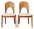 Scandinavian Danish Modern Teak Dining Chairs by Niels Koefoed for Koefoeds Hornslet, 1970s, Set of 2 For Sale