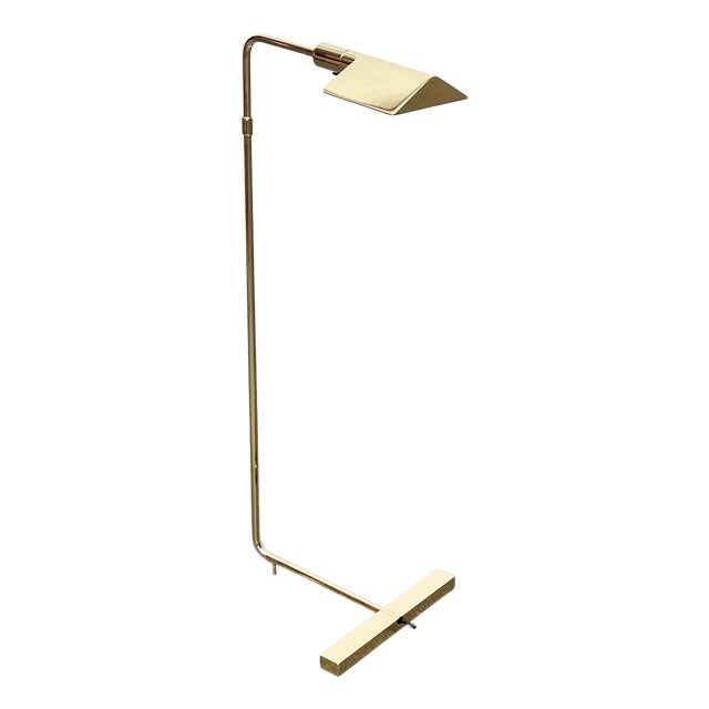 Mid-Century Modern Minimalist LZ 17 Counterweight Floor Lamp by Cedric Hartman for Jack Lenor Larsen, 1960s For Sale