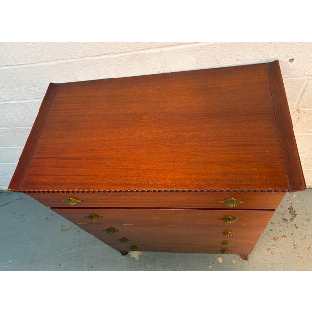 Mid 20th Century Chinoiserie "Pagoda" Highboy Dresser by R-Way For Sale - Image 12 of 14