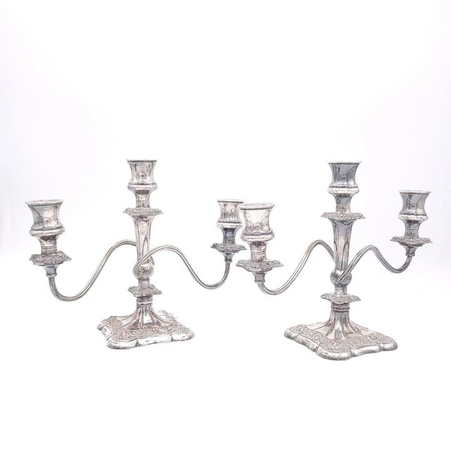 A pair of candelabras, France circa 1920.