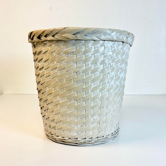 This wicker wastebasket is the most sophisticated wicker style we have ever curated. It’s the color and finish that sets...