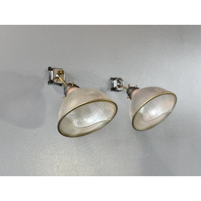 Wall Sconces from Holophane, 1940s, Set of 2 For Sale - Image 10 of 10