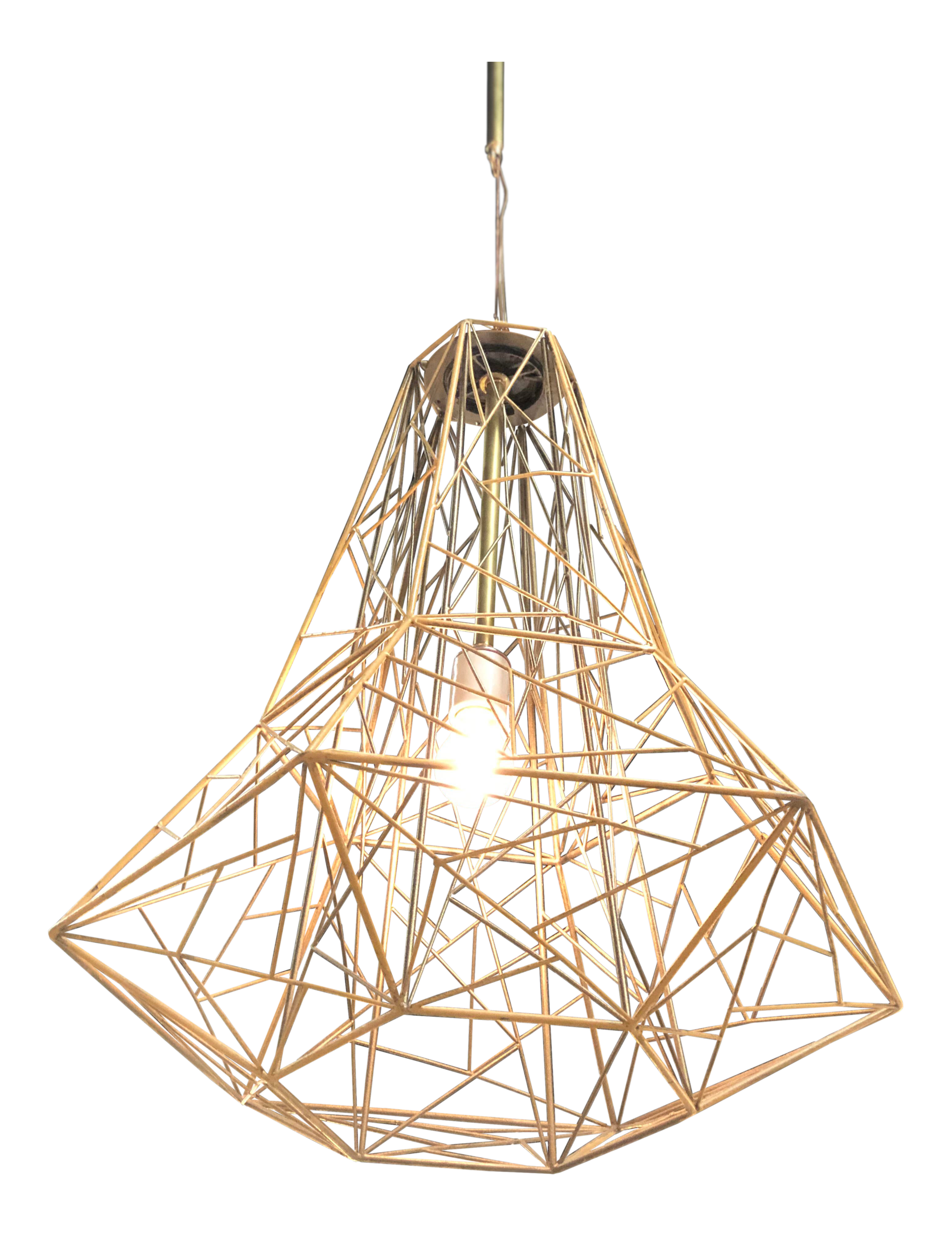 modern geometric pendant light