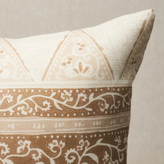 This pillow features Foxglove Indoor/Outdoor by Mark D. Sikes for Schumacher with a knife edge finish. Inspired by...