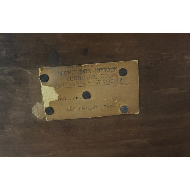 Vintage Nicholson-Kendle Furniture Full Size French Louis XV Style Bed Frame For Sale - Image 17 of 17