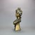 Antique Art Nouveau Gilt Plaster Portrait Bust Sculpture of Woman, C1910 For Sale - Image 6 of 9