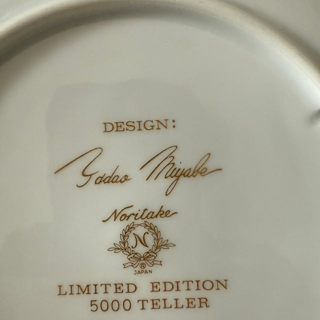 Four Seasons Limited Edition Collectible Plates by Tadao