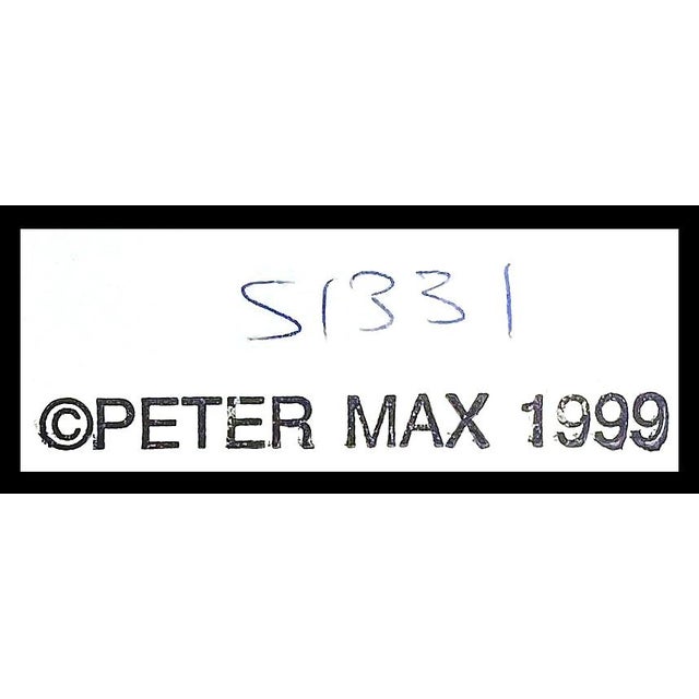 Peter Max 1990s Walking in Reeds For Sale - Image 4 of 5