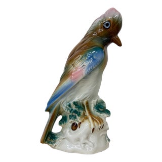 Vintage Porcelain Parfume Lamp Bird, 1950s For Sale