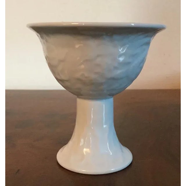 19th Century Chinese Blanc de Chine Porcelain Footed Wine Cup For Sale - Image 4 of 11