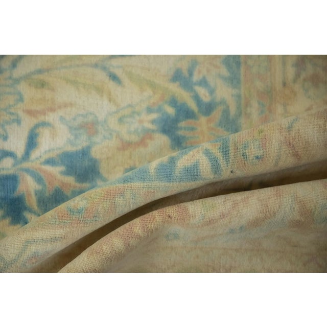 Shabby Chic Vintage Distressed Bulgarian Polonaise Design Rug - 10' X 13'10" For Sale - Image 3 of 12