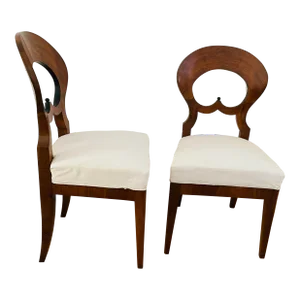 Superb Pair of Viennese Biedermeier Chairs