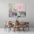 This all started with a collage but grew into a combination painting with collage prints over laid. I make prints all...
