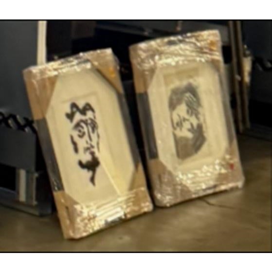 Figurative Thibon Portrait Figurative Drawing For Sale - Image 3 of 3