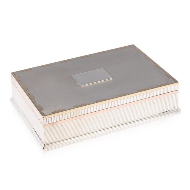 20th Century English Two-Tone Gold Cigar Box from Asprey & Co, London, 1937 For Sale - Image 18 of 18