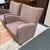 Mid-Century Modern Dania Furniture Kendra Purple Upholstered Accent Chairs – Pair For Sale - Image 3 of 11