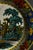 Black 1830s Creil-Montreau French Faience Polychrome Transfer Plate Courting Couple For Sale - Image 8 of 17