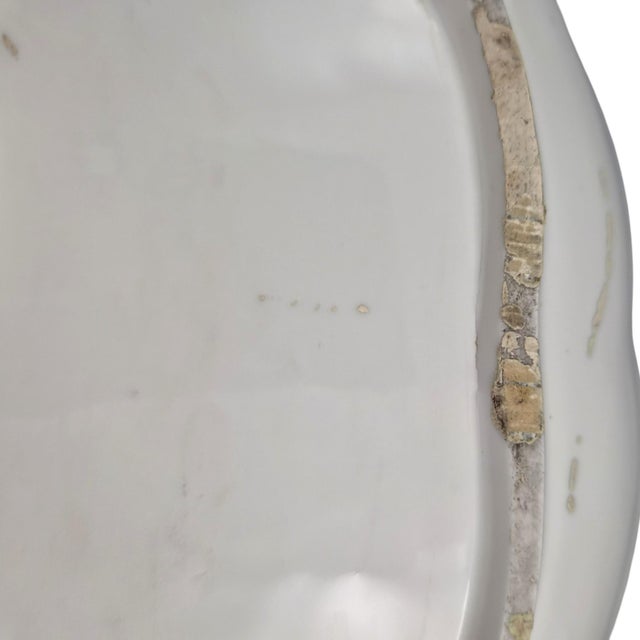Antique Marseille Porcelain Tray by Joseph-Gaspard Robert, 1700s For Sale - Image 6 of 9