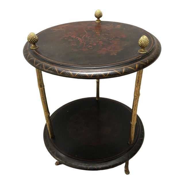 Vintage Chinoiserie Table For Sale