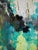 Mid 20th Century 1940s Original Julio Carballosa Oil Painting Cuban Artist Abstract Still Life of Flowers in Vase For Sale - Image 5 of 12