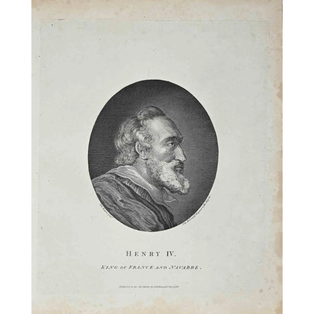 Portrait of henry iv is an original artwork realized by thomas holloway (1748 - 1827). Original etching from j.c....