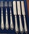 Late 19th Century Victorian English Wooden Box With a Complete Silver-Plated Flatware - 48 pcs For Sale - Image 10 of 18