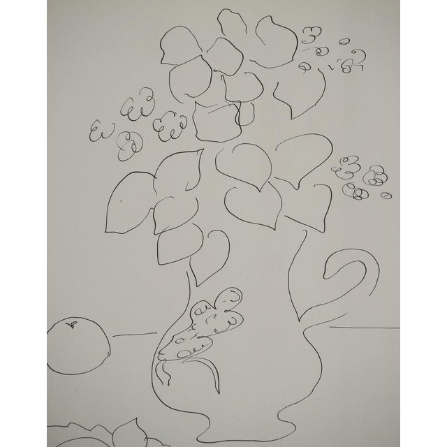 Modern Henri Matisse, La carafe fleurie, Lithograph For Sale - Image 3 of 6